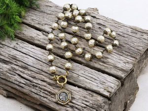 30 Minute Pearl Statement Necklace