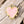 19x18mm 18k Gold Plated Pearlized Enamel Heart Charms