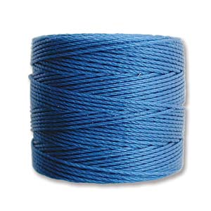 S-LON BEAD CORD BLUE LAGOON 77YD