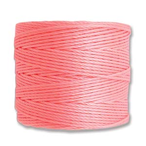 S-LON BEAD CORD LIGHT PINK 77YD (SLBC-LPI)