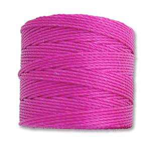 S-LON BEAD CORD MAGENTA 77YD