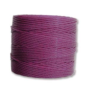 S-LON BEAD CORD GRAPE PLUM 77YD