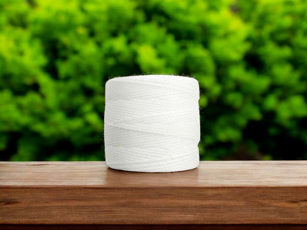 S-LON BEAD CORD WHITE 77YD