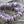 *25* 5x8mm Copper Lined Lilac Crystal Faceted Large Hole Rondelle Roller Beads