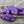 *20* 11x13mm Purple Washed Crystal Maple Leaf Beads