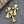 *10* 33x15mm Gold Cross Pendants