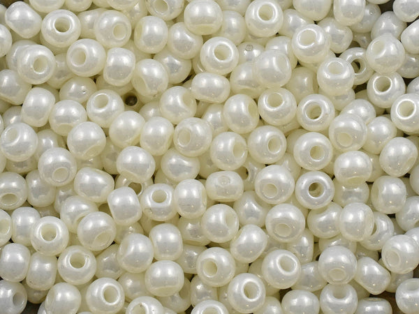 50G Opaque Ceylon Pearl Czech 2/0 Seed Beads