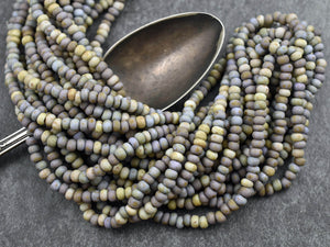 Picasso Seed Beads - Aged Picasso Beads - Czech Glass Beads - Size 6 Seed Beads - 6/0 - 22