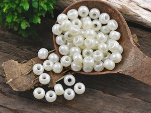 50G Opaque Ceylon Pearl Czech 2/0 Seed Beads