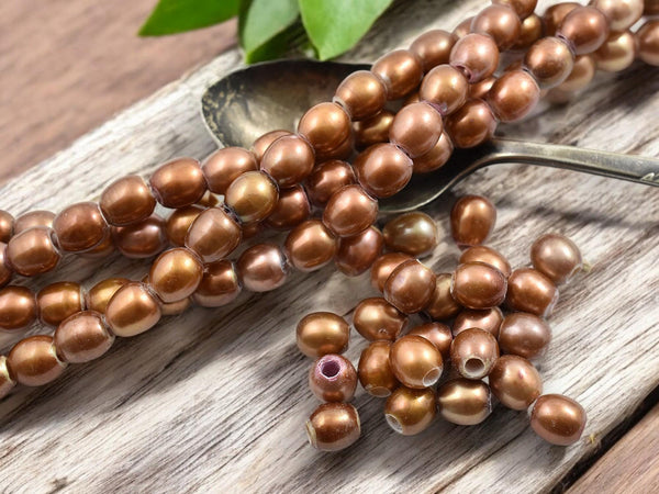 Freshwater Pearls - Large Hole Pearls - Large Hole Beads - Pearl Beads - Baroque Pearl Beads - 7-9mm - 8 inch strand - (2164)