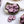 Czech Glass Beads - Hawaiian Flowers - Picasso Beads - Pink Flower Beads - Hibiscus Flower - 10mm - 12pcs - (1008)